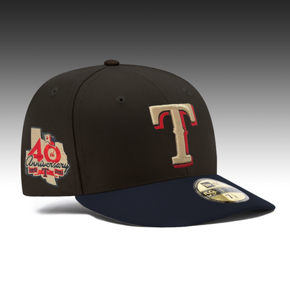 New Era 59FIFTY Texas Rangers Sidepatch