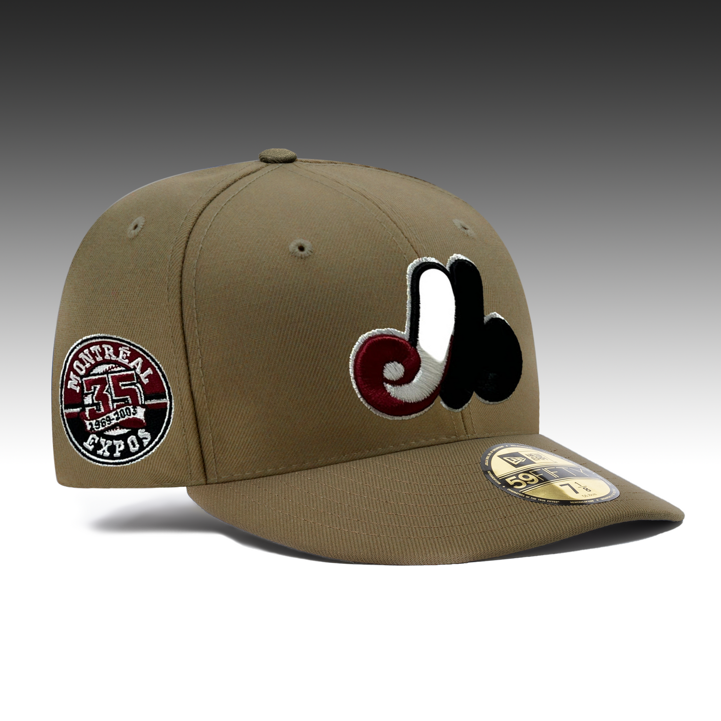 New Era 59FIFTY Montreal Expos Sidepatch