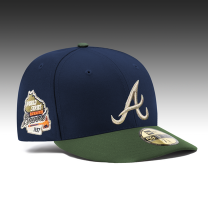 New Era 59FIFTY Atlanta Braves Sidepatch