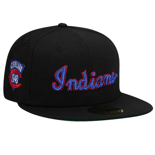 New Era 59FIFTY Cleveland Indians Sidepatch