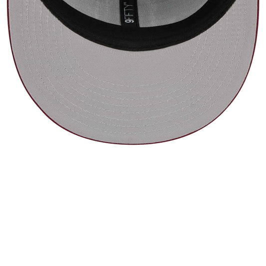 Men's New Era Cardinal Detroit Tigers Two-Tone Color Pack 59FIFTY Fitted Hat