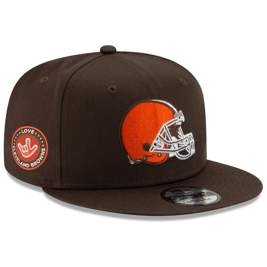 New Era 9FIFTY NFL Cleveland Browns Sidepatch Snapback